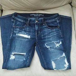American Eagle super stretch X jeans
